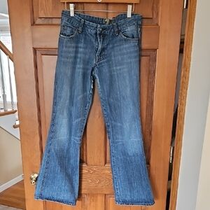 7 For All Mankind Blue Flare Jeans